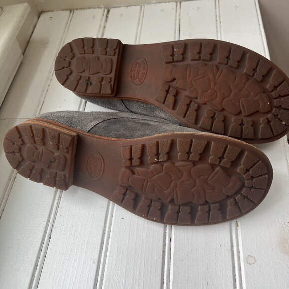 Kork-Ease Beryl Grey Suede Slip-On Shoes – Size 7.5 – Comfort Footbed - Picture 7 of 7